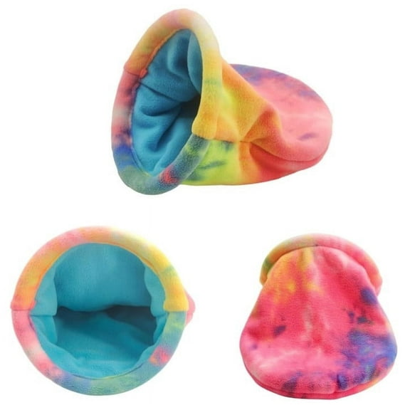 Pig Sack Soft Large Hideout Ferret Cozy Hamster Sleeping Bag Small Animal Bed for Bunny Squirrel Hedgehog Cage Accessories