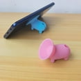 thumbnail image 1 of Pig Shaped Suction Cup Phone Stand - Lazy Desktop Cell Phone Holder, Adjustable Phone Dock for Desk Table, Cute Non-Slip Mobile Phone Stand for Hands-Free Viewing, 1 of 7