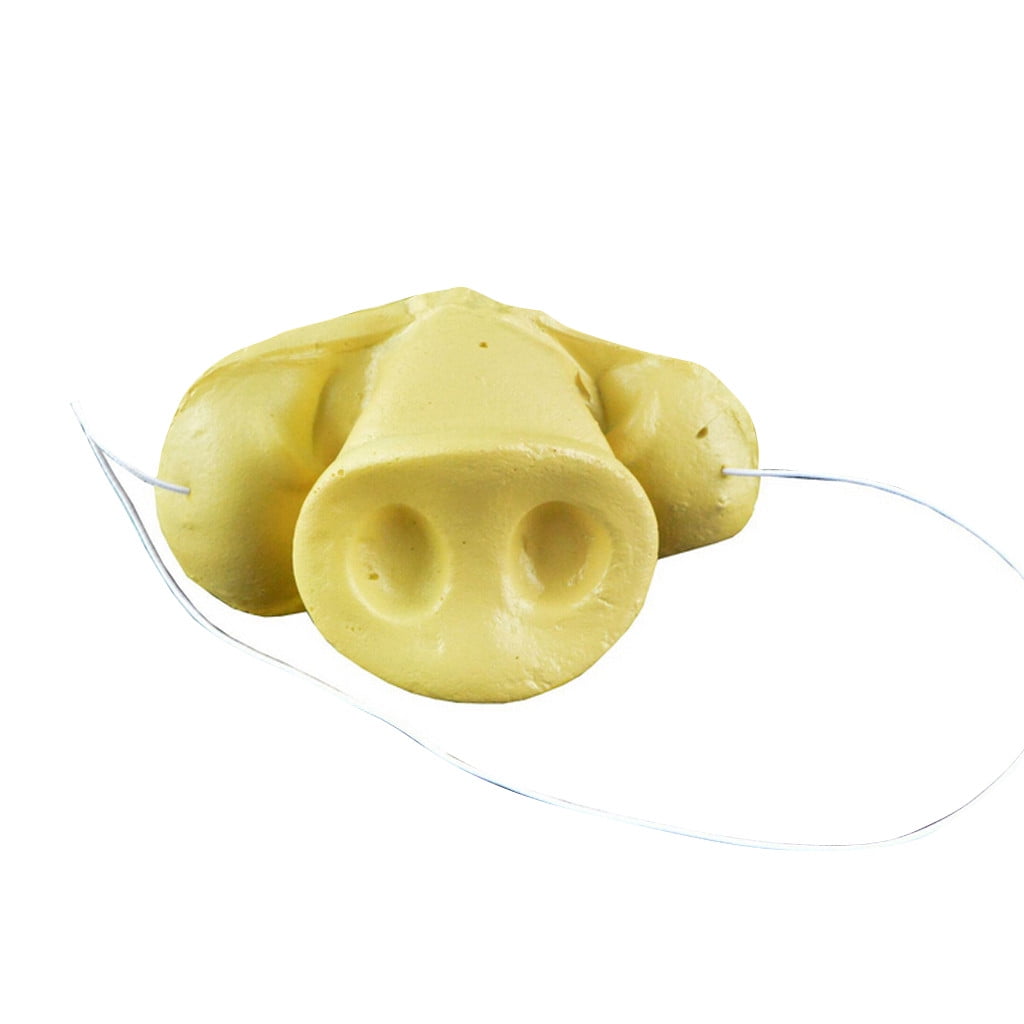 Pig Snout Nose Accessories Flexible Costume Nose Halloween Toys 1 Piece