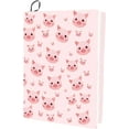 thumbnail image 1 of Pig Stretchable Book Cover Pink Animal Washable Reusable Large Nylon Cloth Polyester Book Protector 9.4x15.7 Inch Elastic Notebook Wraps Suitable for DIY Most Hardcover Books, 1 of 9