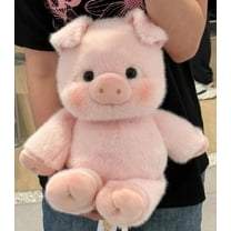 Pig Stuffed Animal Big Plush Pillow, Giant Walking Pig Cute Kawaii Pink Pig Hugging Pillow Stuffed Pig Plush Toy, Soft Cuddle Plush Toy Pink Piggy Perfect for Christmas and Birthdays Gift