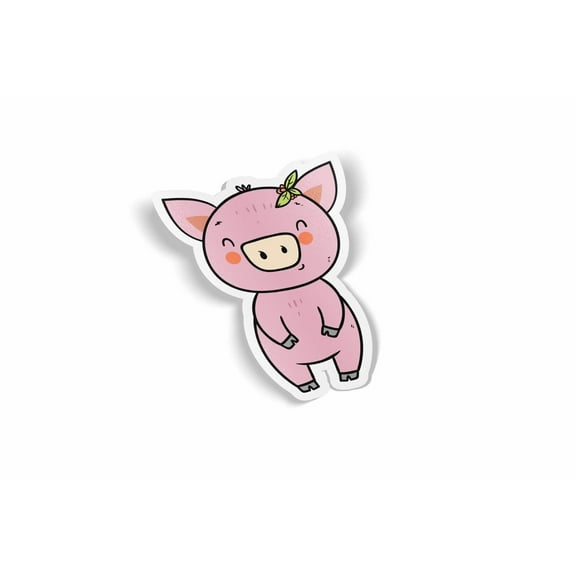Pig Waterproof Sticker