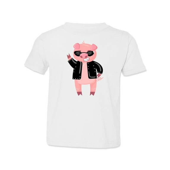Pig With A Jacket T-Shirt Toddler -Image by Shutterstock, 2 Toddler