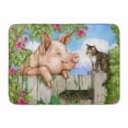 thumbnail image 1 of Pig at the Gate with the Cat Machine Washable Memory Foam Mat, 1 of 4