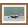 thumbnail image 1 of Pig in Soup 2x Matted 32x24 Large Gold Ornate Framed Art Print by Michael Sowa, 1 of 2