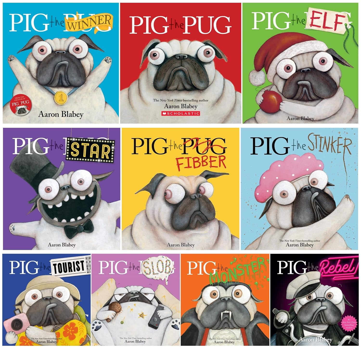 Pig The Pug Series Total 10 Books Set By Aaron Blabey Hardcover Edition pig-the-pug-series-total-10-books-set-by-aaron-blabey-hardcover-edition