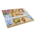 thumbnail image 1 of Pig trying to reach the  in the Window Glass Cutting Board Large, 1 of 2