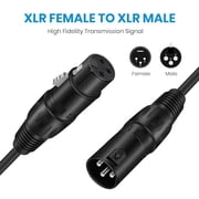 PigHog XLR 15 Foot 4 Pack Tour Grade Microphone Cables