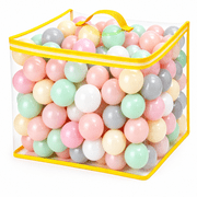 PigPigPen Colorful Ball Pit Balls for Toddlers, 50 Pack Crush-Resistant Plastic Play Balls, BPA & Phthalate Free, Lightweight Indoor Outdoor Sensory Toys for Kids Ages 3+