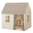 thumbnail image 1 of PigPigPen Kids Play Tent Indoor with Mat & Star Lights: Toddler Girl Tent & Playhouse - Kids Toys for Boy Girl Birthday Gift, 1 of 8