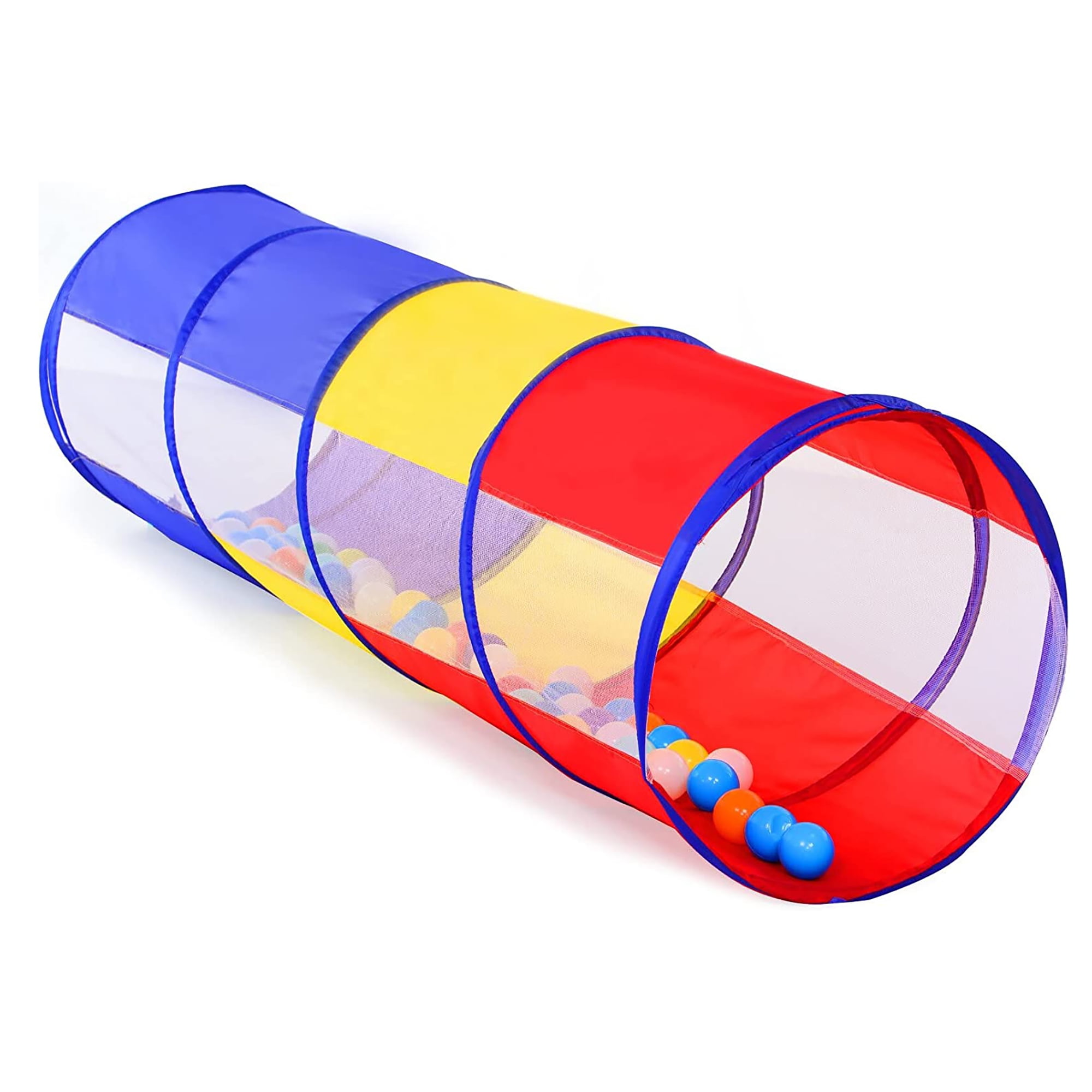 PigPigPen Kids Play Tunnel Tent for Toddlers Baby Pop up Crawling Toys Indoor Outdoor Polyester Tube