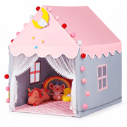 PigPigPen Princess Castle Play Tent for Kids, Pretend Playhouse for Girls, Indoor and Outdoor Use