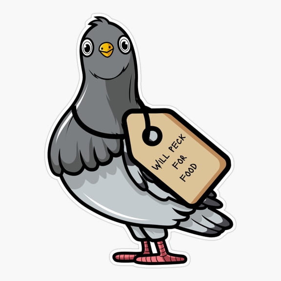 Pigeon ABA Therapy Behavior Sticker