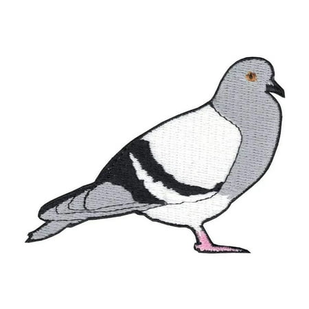 Pigeon Emoji Meme Iron On Embroidered Patch