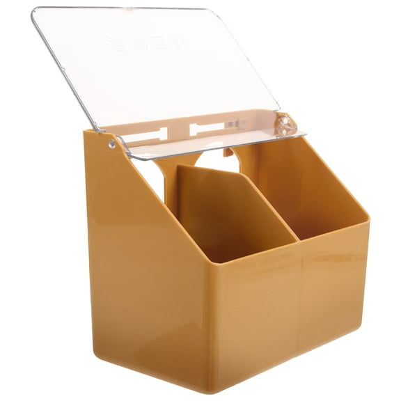 Box Hanging Bird Feeder Container for and Bunny Feeding, Bird Food Storage Feeder for Outdoor Use