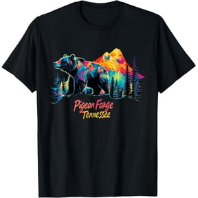 Pigeon Forge Tennessee Mountains Bear Usa Hiking Souvenir Tn T-Shirt, Unisex T-Shirt