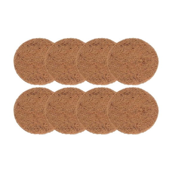 Pigeon Nest Coconut Coir Bowl 5.90in Natural Thickened Ingot Shape Anti Rollover for Dove Hatching Breeding Pet Bird Laying
