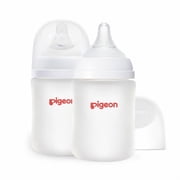 Pigeon Nurture & Nest Glass silicone coating Bottles - 5oz - Set of 2