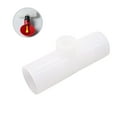 thumbnail image 1 of BESTOYARD 12Pcs White Plastic Tee Water Pipe for Farm Animal Supplies Birds Chicken Drinking Fountain, 1 of 5