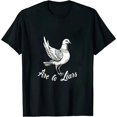 thumbnail image 1 of Pigeons Are Liars Aren't Real Spies Birds Pun T-Shirt, 1 of 5