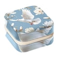 thumbnail image 1 of Pigeons Travel Portable Square Jewelry Organizer: Necklace Holder, Bracelet Holder, and More for Stylish Girls and Women, 1 of 6