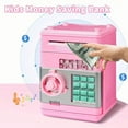 thumbnail image 1 of Piggy Bank ATM for Kids, Mini ATM Machine with Password Code Lock and Automatic Scroll, Electronic Money Savings Bank for Boys and Girls Ages 3-12, 1 of 11