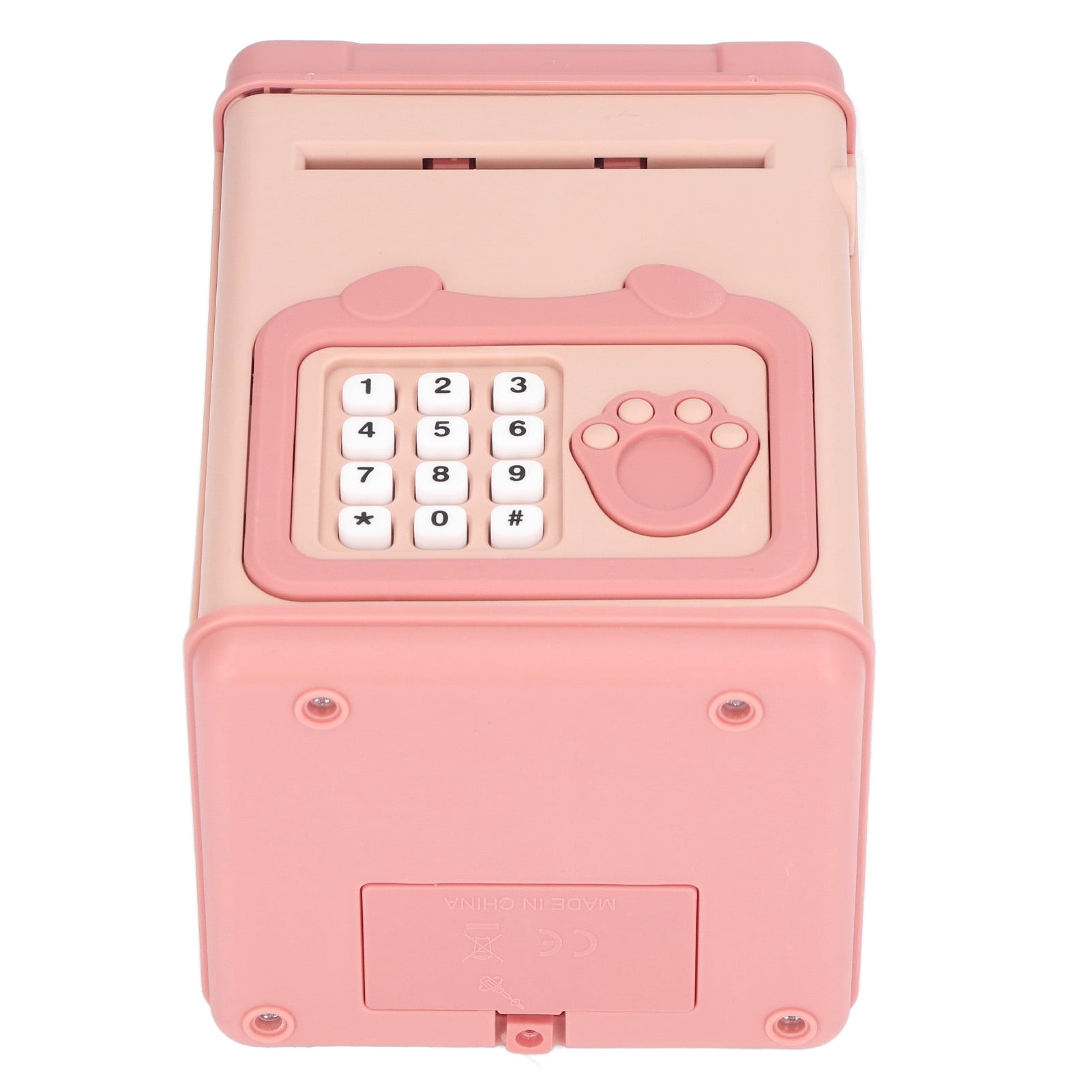 Piggy Bank, Fingerprint Password Cash Money Bank Top Coin Slot Kids