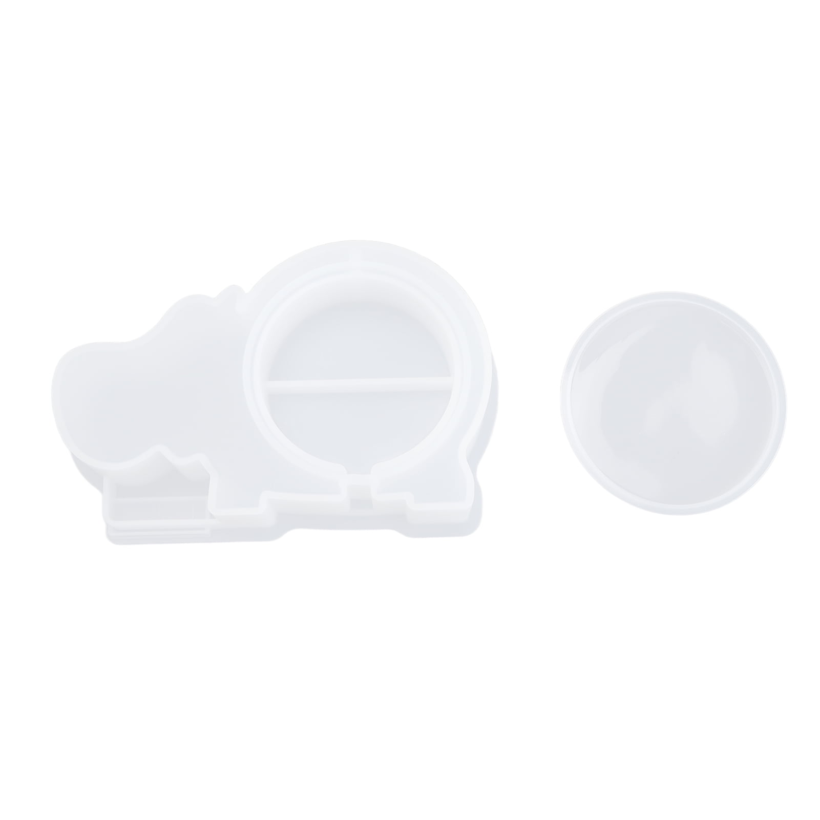 Piggy Bank Mold Silicone Animal Shape Epoxy Resin Drop Glue DIY Decorative Ornament MouldHippo