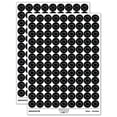 thumbnail image 1 of Piggy Bank Outline 200+ Round Stickers - Black - Matte Finish - 0.50" Size, 1 of 3