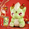 thumbnail image 1 of Piggy Bank, ZzCityTK Dragon Savings Jar for Kids, Plastic Money Bank with Lock Key Toy Gift for Boys Girls, Green, 1 of 7