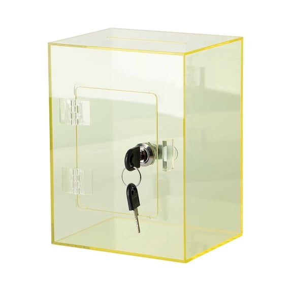 Piggy Bank for Adults, Clear Acrylic Piggy Bank Coin Bank with Lock, Reusable Rectangular Money Box for Cash Saving, Perfect for Birthdays, Holidays
