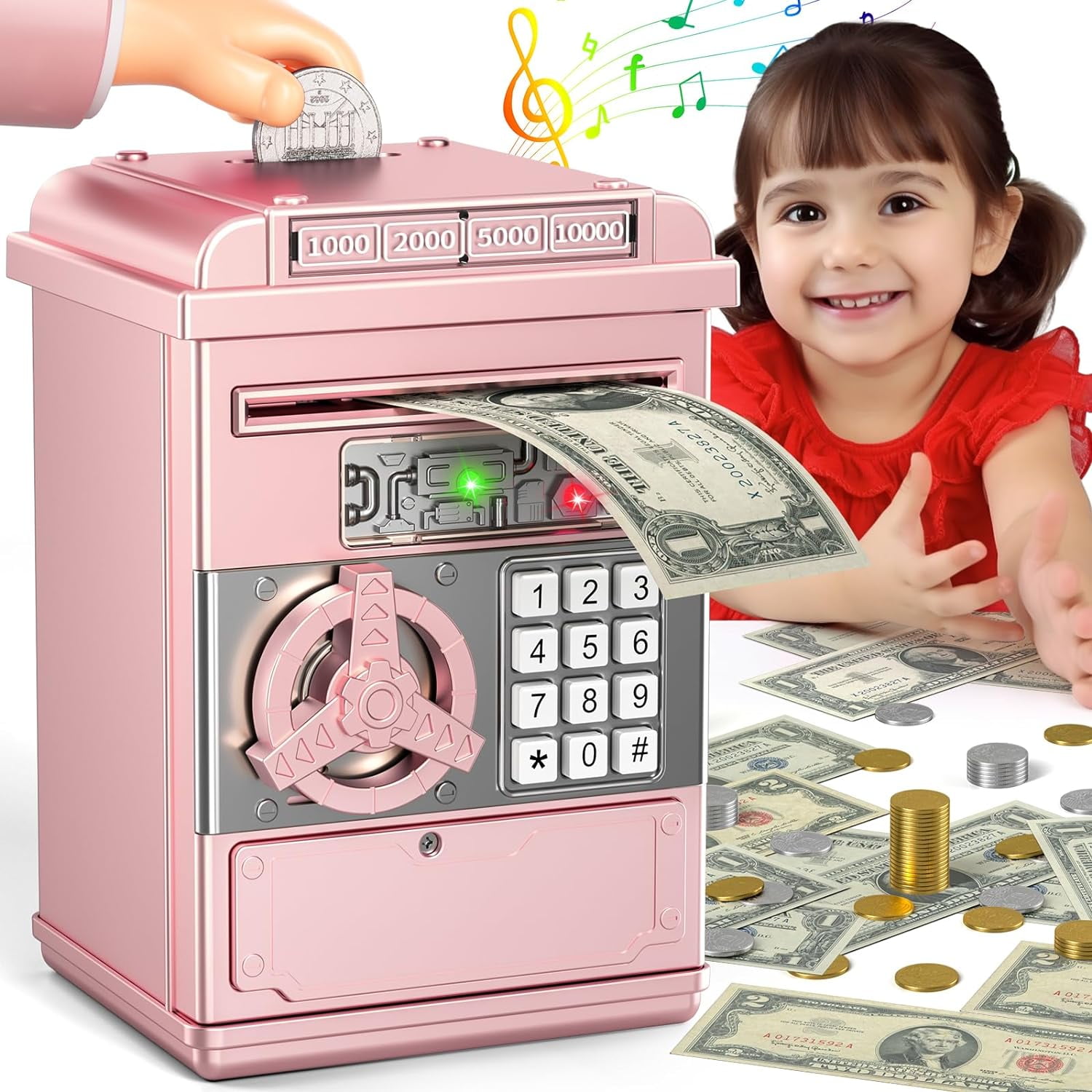べくたん 【20箱】100ペア ■PLAY GIRL No.17 Piggy Bank for Girls Boys Safe Coin Banks Money Saving Box
