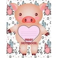 thumbnail image 1 of Piggy Notebook: Cute Pig Notebook 8.5" x 11" 100 Pages Handwriting And Sketch Paper (Paperback), 1 of 1