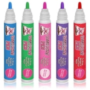 Piggy Paint 5-Pack Pen Bundle Non-toxic Kid-friendly Mess-free Nail Polish Pens