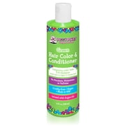 Piggy Paint Green 8 oz. Hair Color & Conditioner in One, Kid-Friendly, Temporary Hair Color lasts 5-15 Shampoos, Cruelty-Free, Vegan, Argan Oil