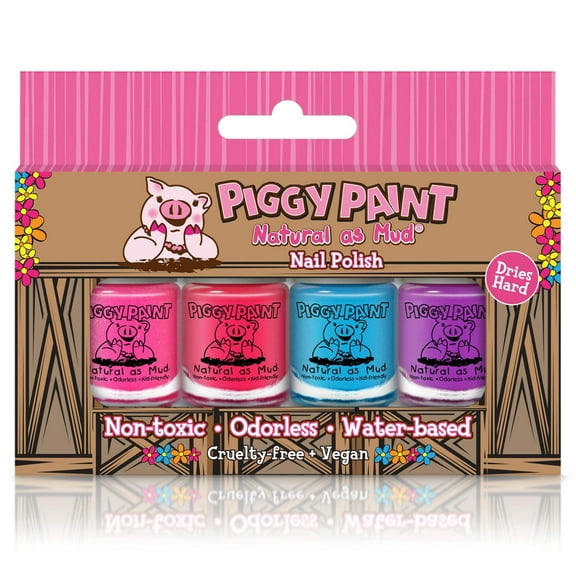 Barn 4 Polish Box Set - Kids Non-toxic Nail Polish