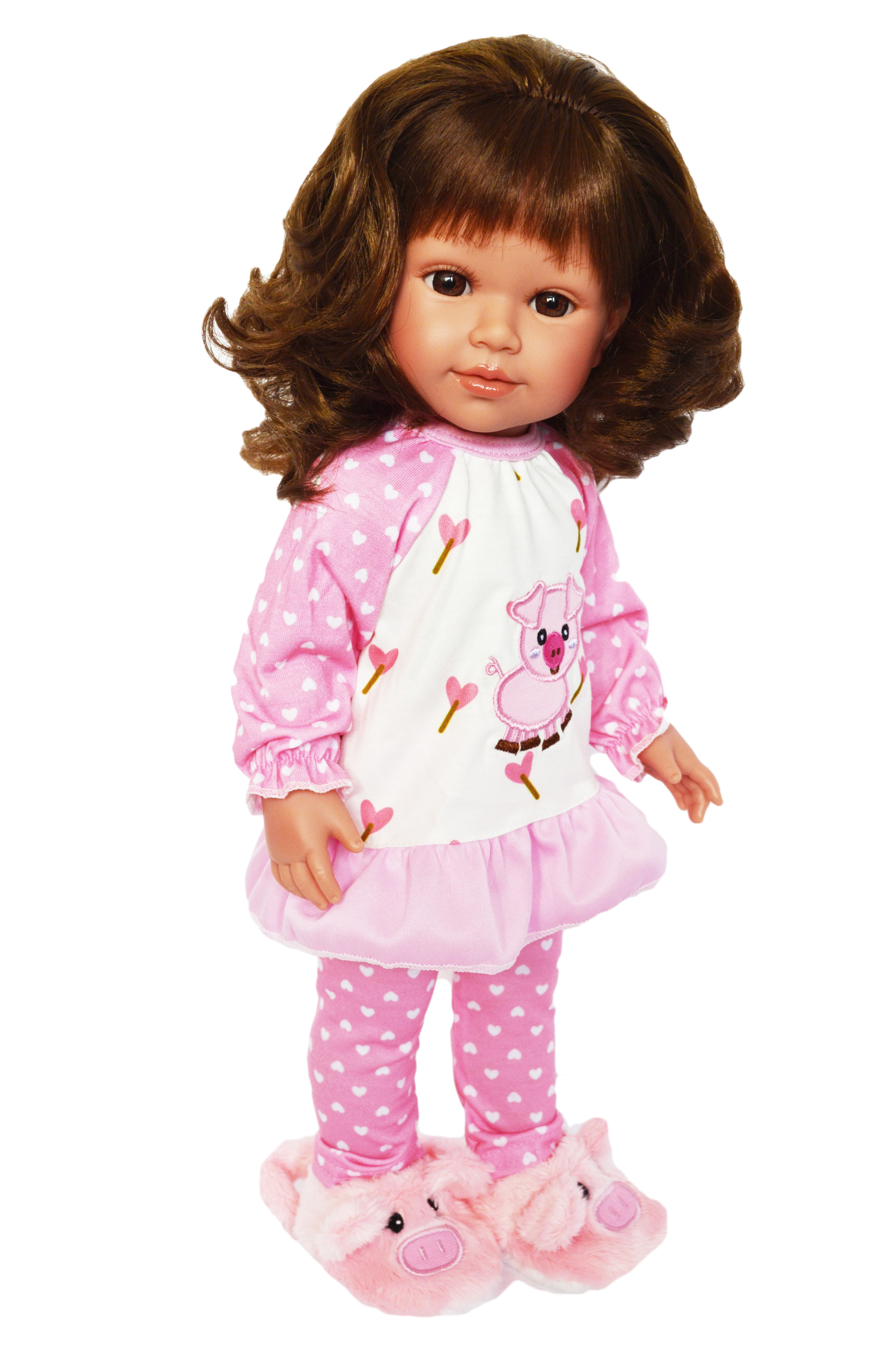 Piggy Pajamas Fits 18 Inch Dolls/18 Inch Doll Clothes- NOW includes slippers