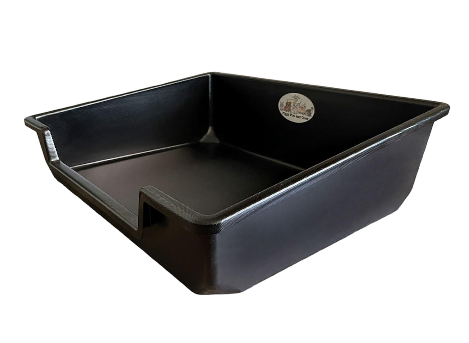 Piggy Poo and Crew Extra Large Heavy Duty Litter Box for Big or Small Animals