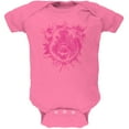 thumbnail image 1 of Piggy Pretty in Pink Soft Baby One Piece Raspberry 18-24 M, 1 of 1