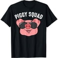 thumbnail image 1 of Piggy Squad | Cute Pig Farmer Animal Lovers Funny Farm Gift T-Shirt, 1 of 3