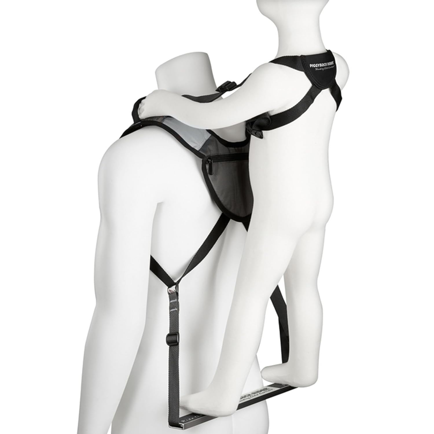 Piggyback Rider Toddler Carrier Backpack SCOUT Standing for Events Travel Complete Parent Child Set with Secure Safety Harness for Ages 2 4