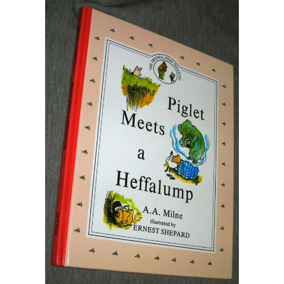 Pre-Owned Cn Pooh 12-Copy Slipcase #04: Ams - Piglet Meets a Heffalump (Hardcover) 0525462228 9780525462224