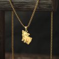 thumbnail image 1 of Piglet Necklace Women Men Jewelry Stainless Steel Animal Pendant Necklaces Gift, 1 of 4