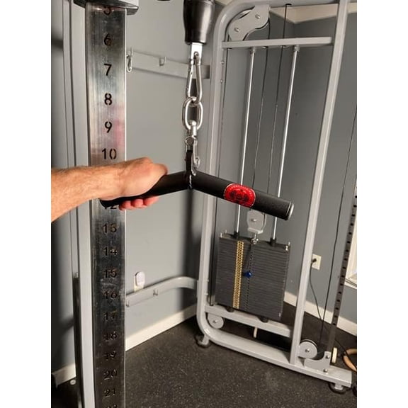 Piglet Slim' 1-1/4" Bar for Triceps - 'Live Action' Tricep Bar - Triceps Workout Bar - Lateral Head Triceps Workout - Tricep V Bar Press Down - 30 Degree Angled Triceps Bar$$Sport & Recreation Other