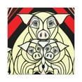 thumbnail image 1 of Piglet in a Gown - Canvas, 1 of 25