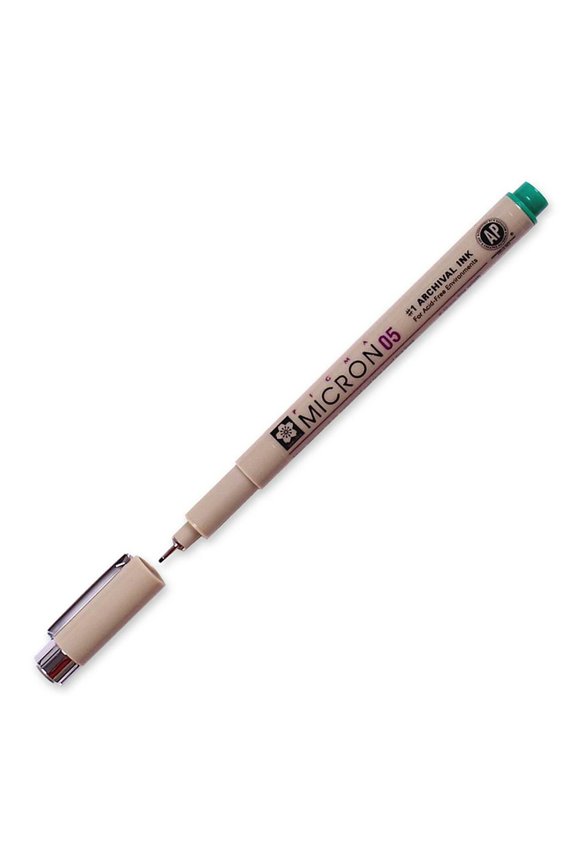 Green Fine Line Design Pen .45mm