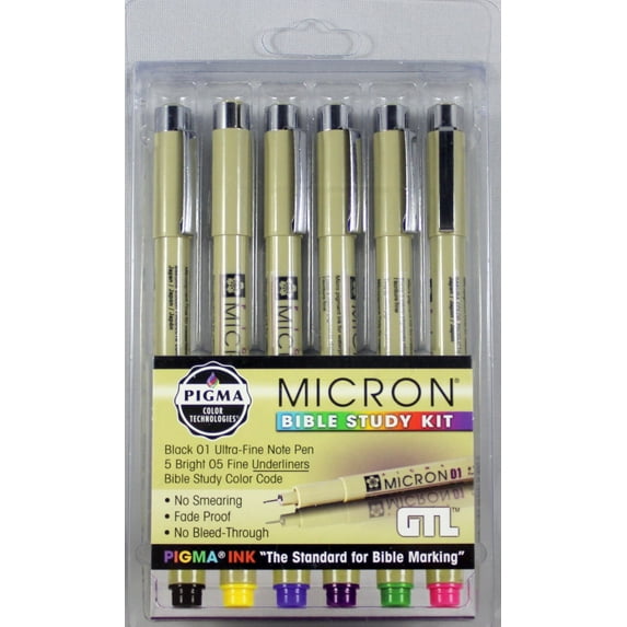 Pigma Micron Bible Study Kit 6pk (Other)