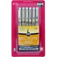 thumbnail image 1 of Pigma Micron Pens 003 .15mm 6/Pkg-Black, 1 of 6