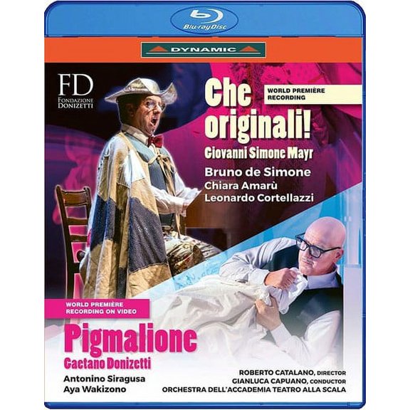 Pigmalione / Che Originali (Blu-ray), Dynamic, Music & Performance