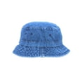 thumbnail image 1 of Pigment Dyed Bucket Hat, Denim, 1 of 5